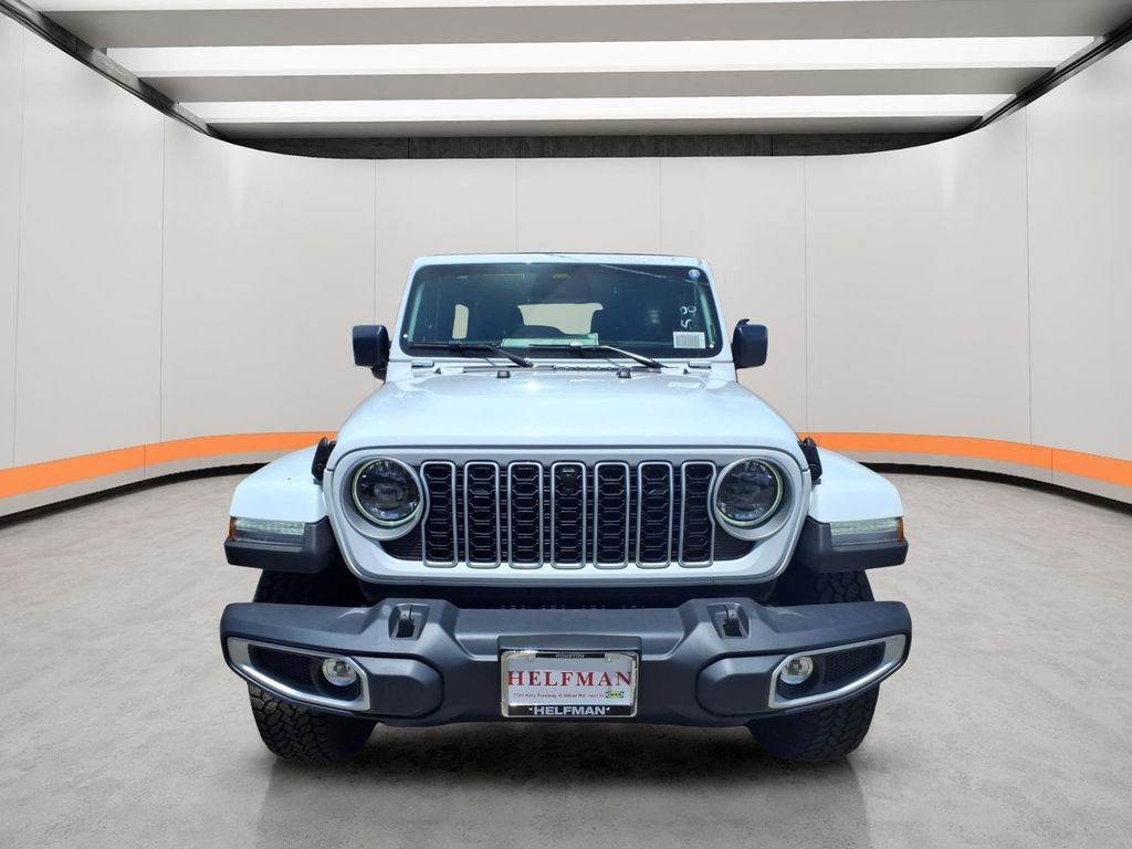 New 2026 Bright White Clear-Coat Exterior Paint Jeep Sahara image 2