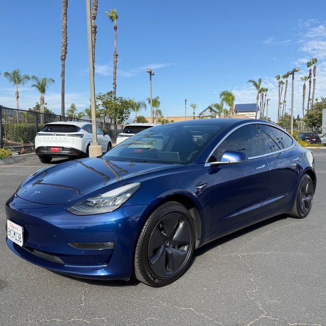 Used 2019 Blue Tesla Standard Range Plus image 16