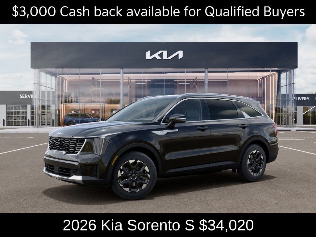 New 2026 Ebony Black Kia S image 4