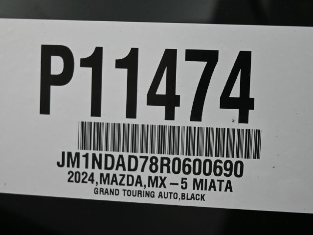 Certified Used 2024 Black Mazda Grand Touring image 24