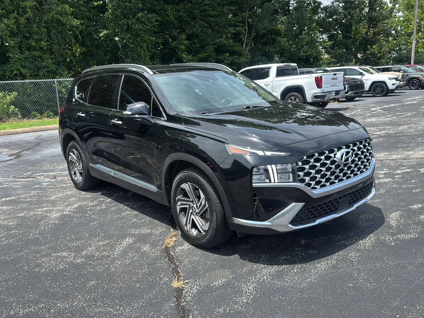 Twilight Black 2022 Hyundai Santa Fe SUV / Crossover Front-Wheel Drive