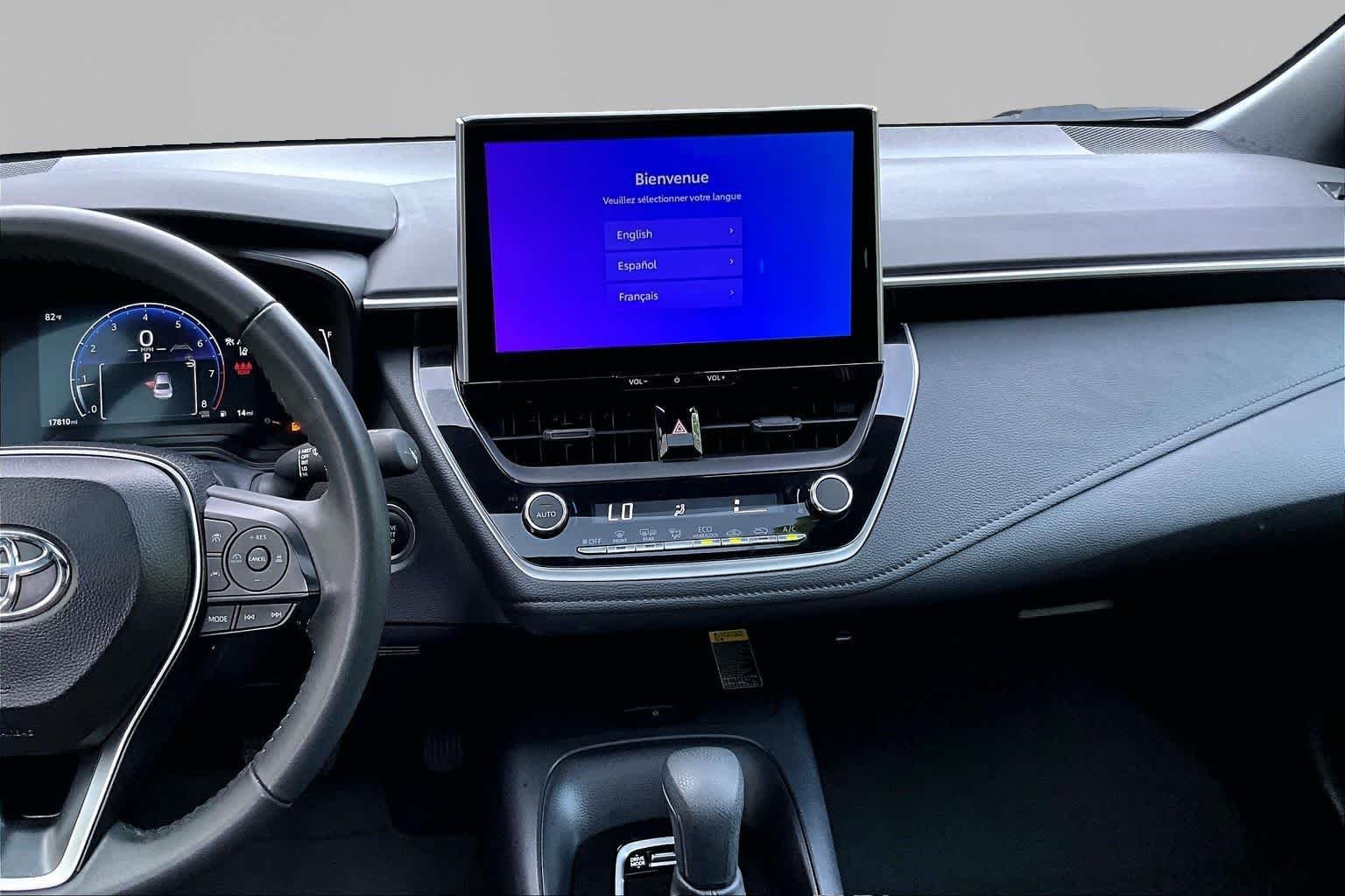 Used 2025 Midnight Black Metallic Toyota SE image 7
