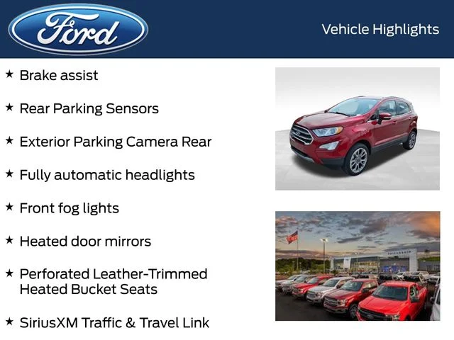 Used 2020 Red Ford Titanium image 9