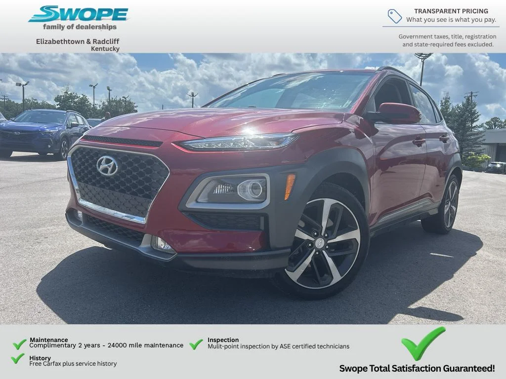 Used 2020 Pulse Red Hyundai Limited image 2