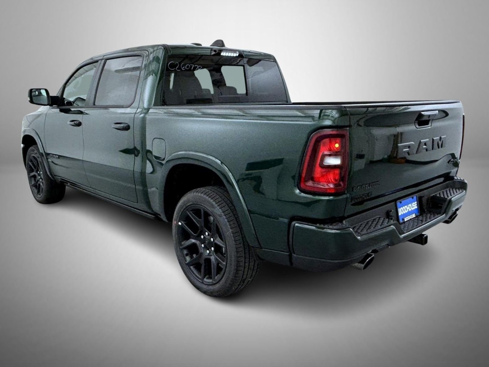 New 2026 Serrano-Green Metallic Exterior Paint RAM Laramie image 7
