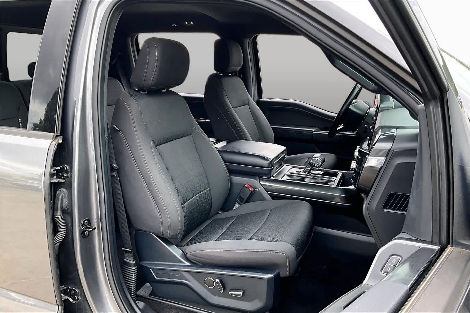 Used 2021 Carbonized Gray Metallic Ford XLT image 9