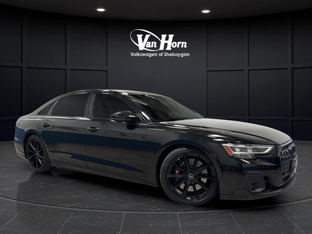 Used 2024 Black Metallic Audi 4.0T image 1