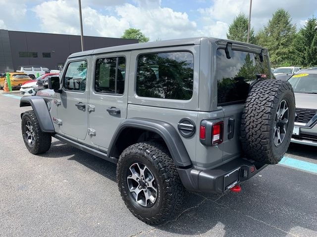 Used 2021 Gray Jeep Unlimited Rubicon image 3