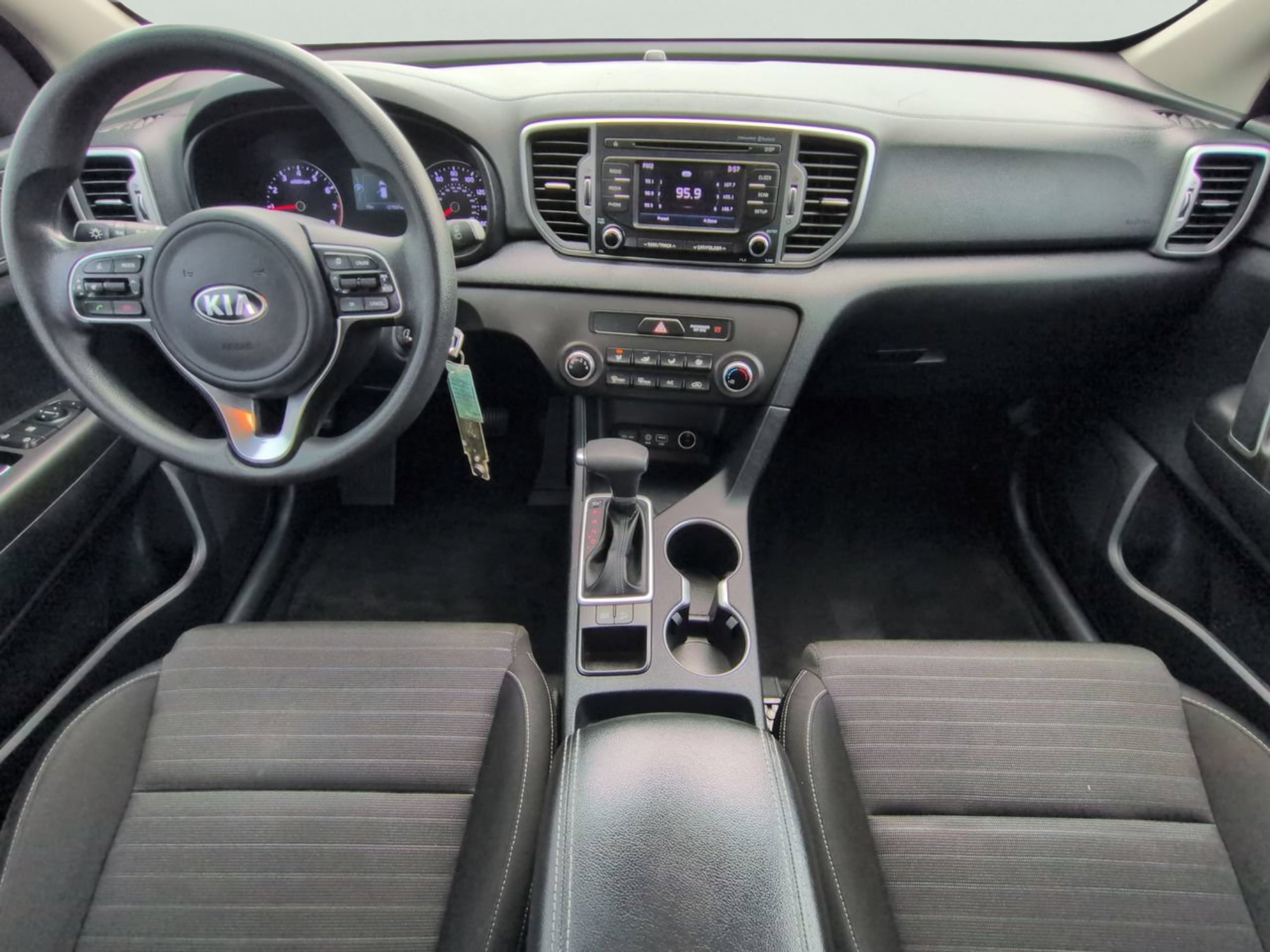 Used 2018 Black Cherry Kia LX image 12