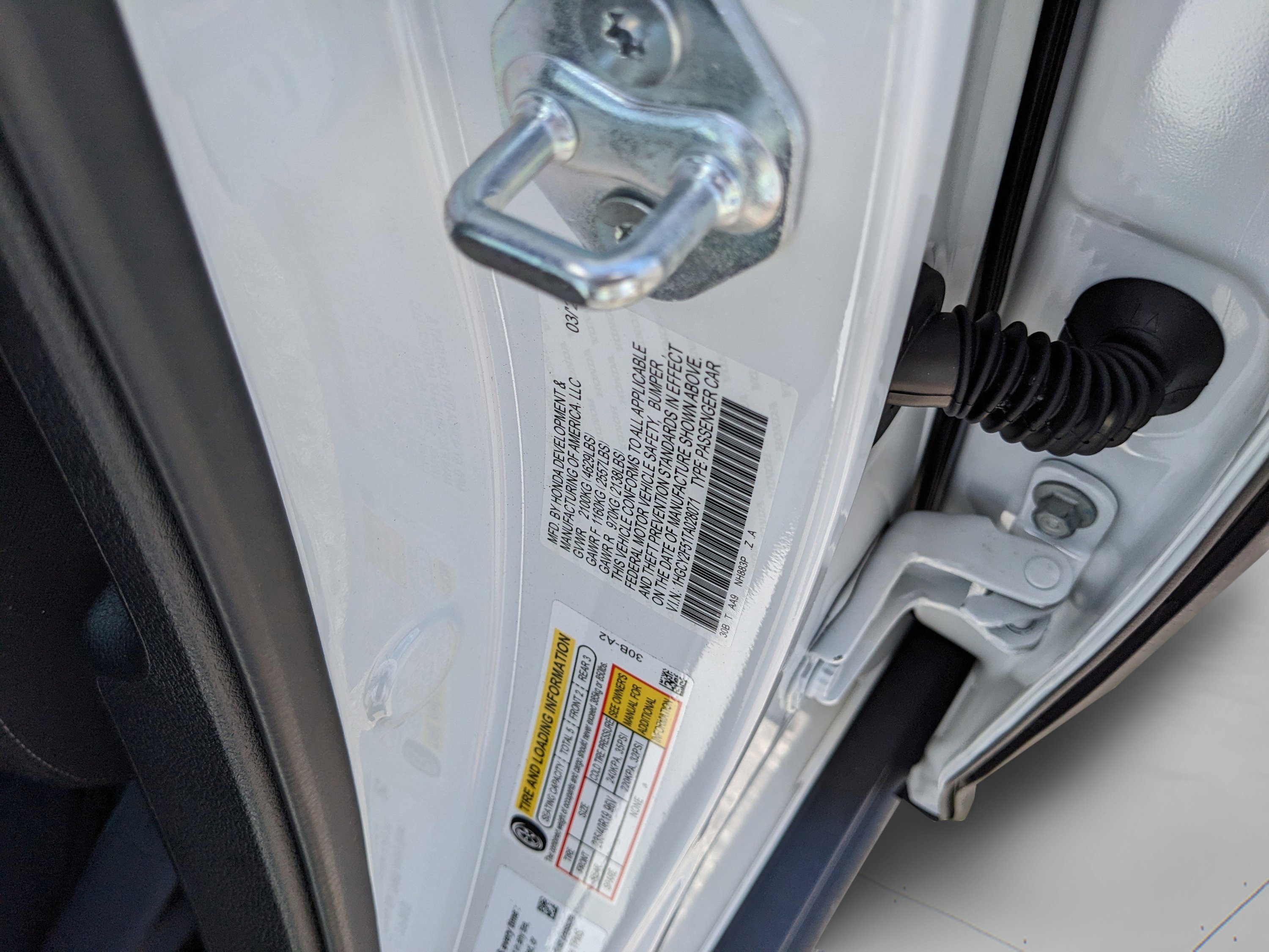 New 2026 Platinum White Pearl Honda Sport image 35