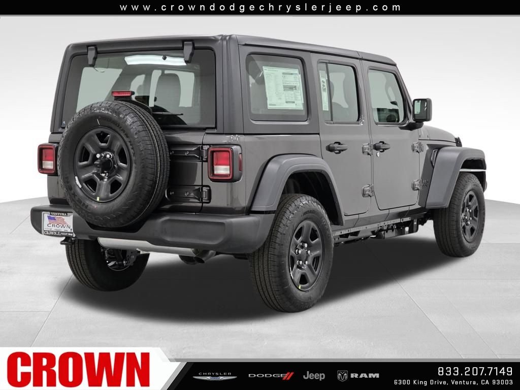 New 2026 Granite Crystal Metallic Clear-Coat Exterior Paint Jeep Sport image 5