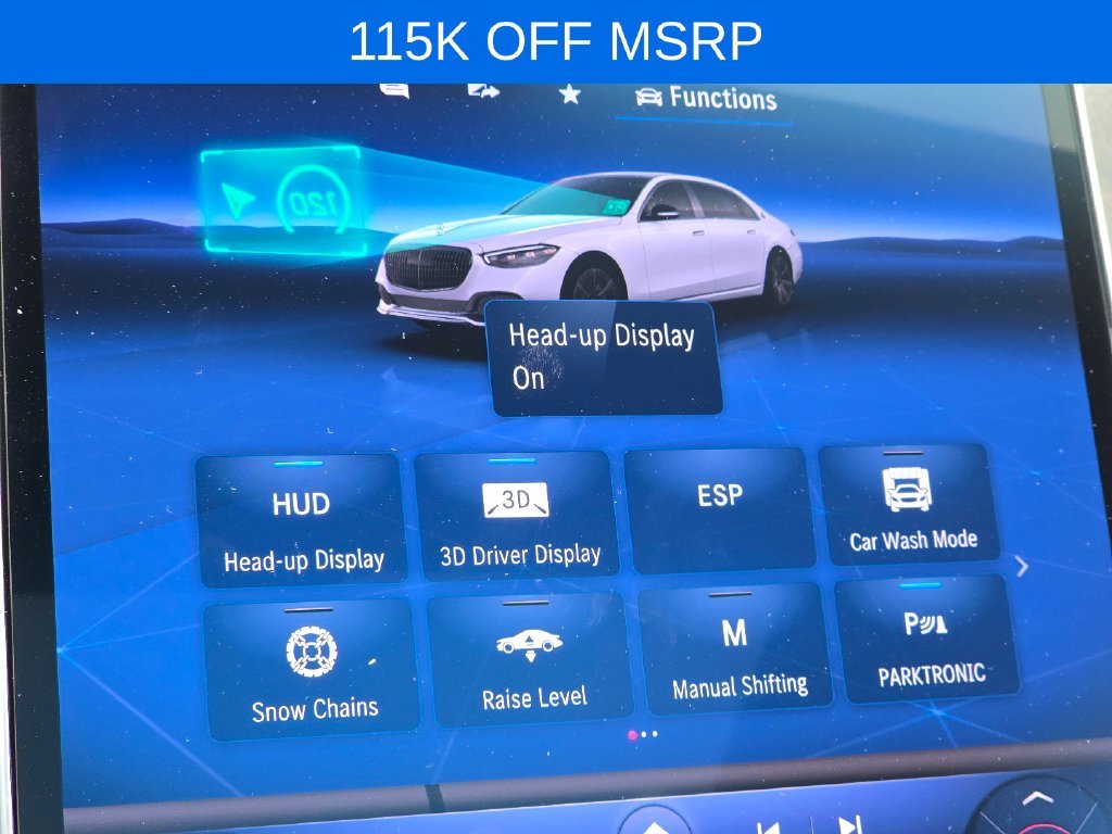 New 2025 MANUFAKTUR Moonlight White Metallic Mercedes-Benz Maybach S 680 image 12