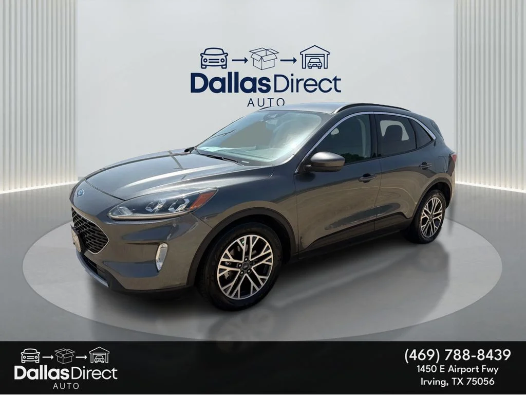 Used 2020 Magnetic Metallic Ford SEL image 1