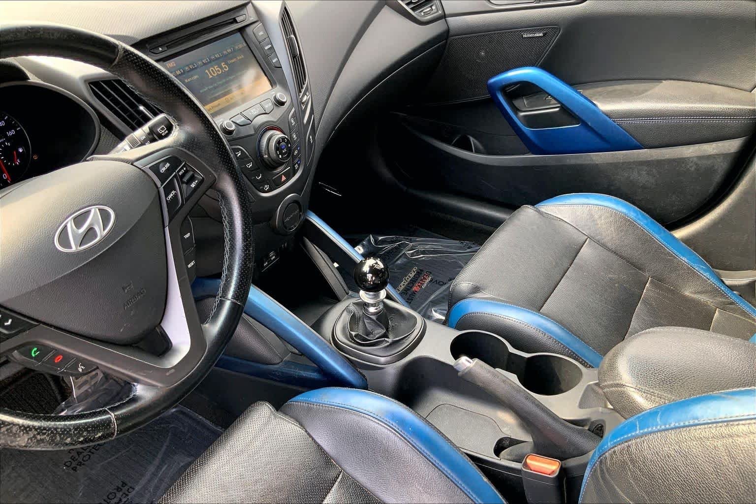 Used 2016 Matte Blue Hyundai Turbo Rally Edition image 15