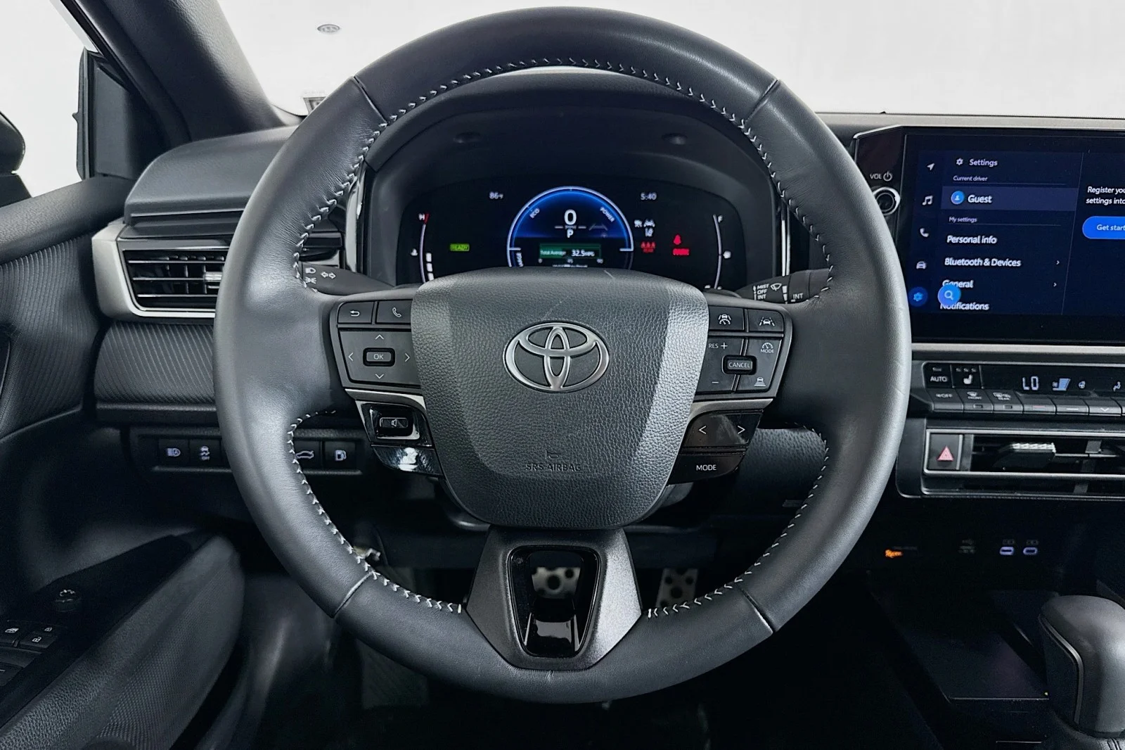 Used 2025 MIDNIGHT BLACK Toyota SE image 17