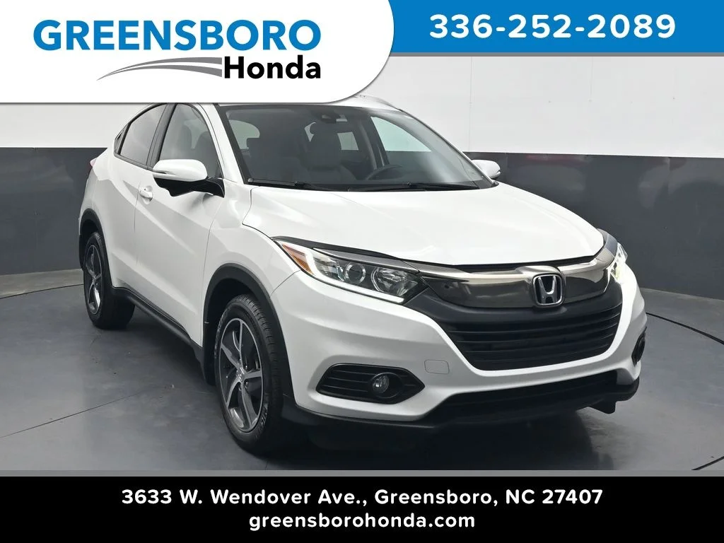 Certified Used 2022 White Honda EX image 1