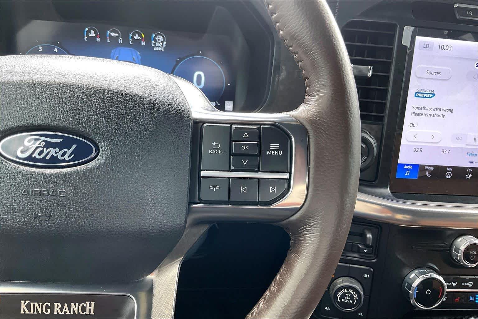 Used 2024 Star White Metallic Tri-Coat//Darkened Bronze Ford King Ranch image 25