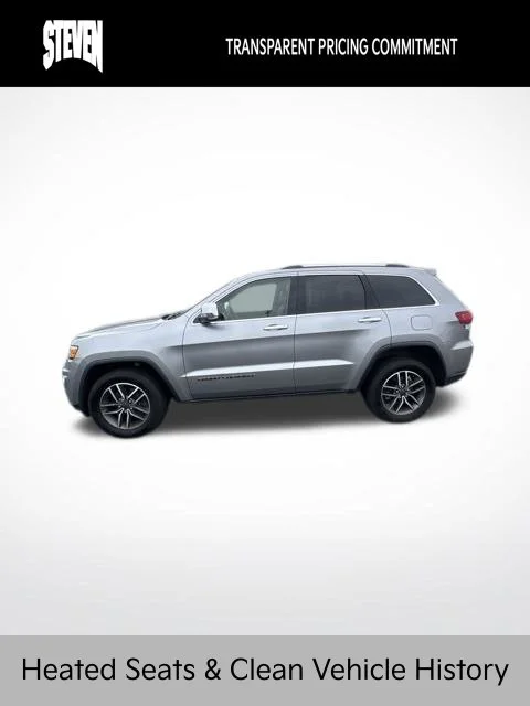 Used 2021 Silver Jeep Limited image 3