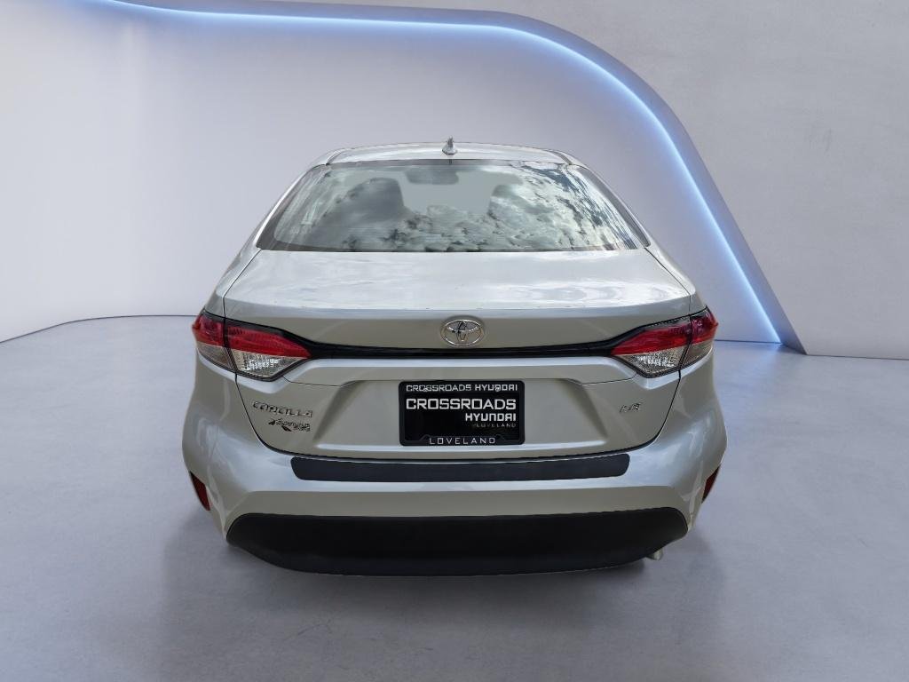 Used 2025 Classic Silver Metallic Toyota LE image 4
