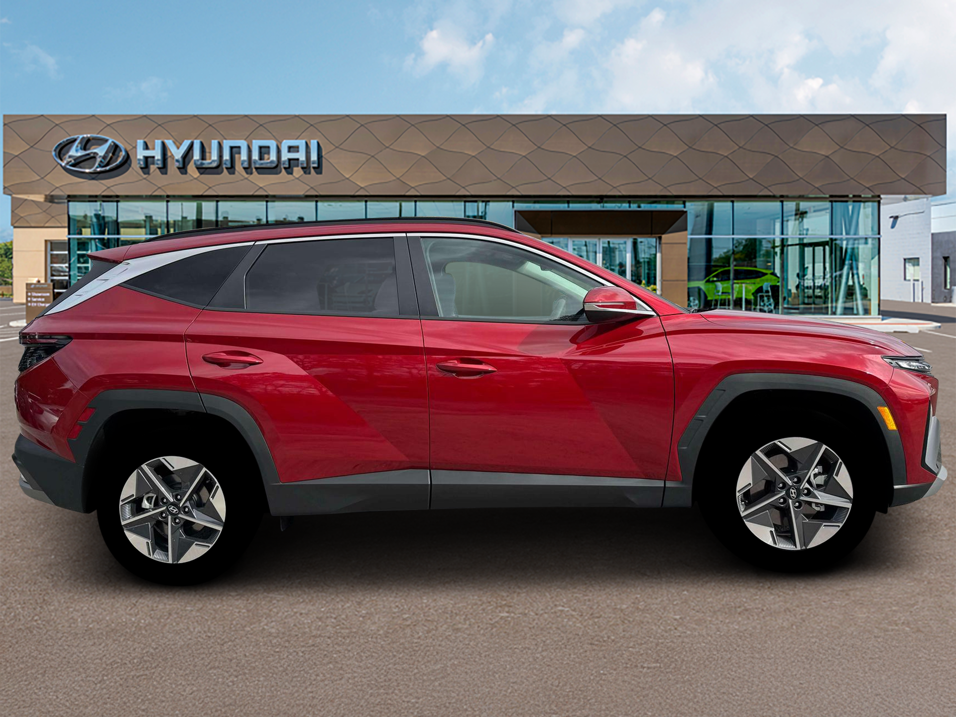 New 2026 Red Hyundai SEL Premium AWD image 9