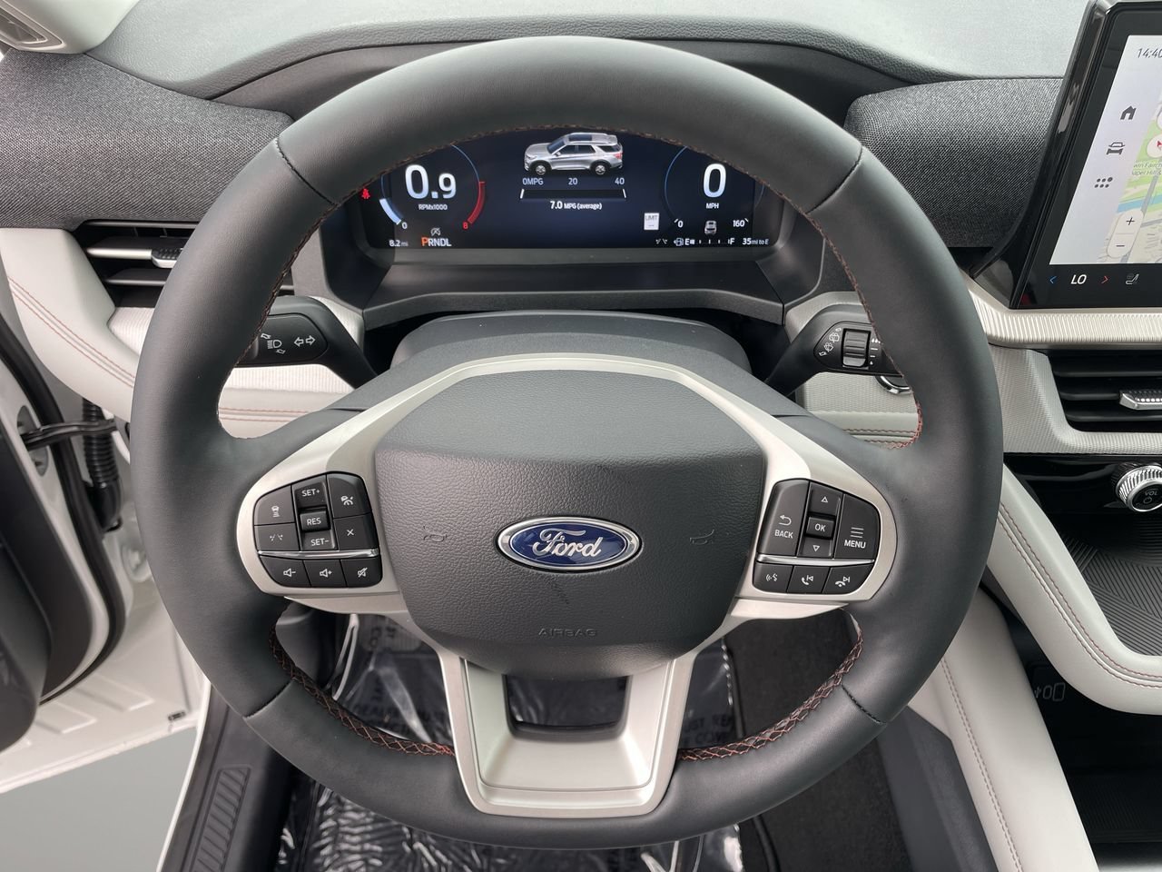 New 2026 Star White Metallic Tri-Coat Ford Active image 29