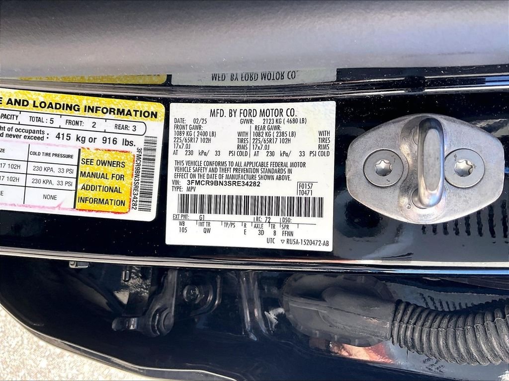 Used 2025 Shadow Black Ford Big Bend image 31