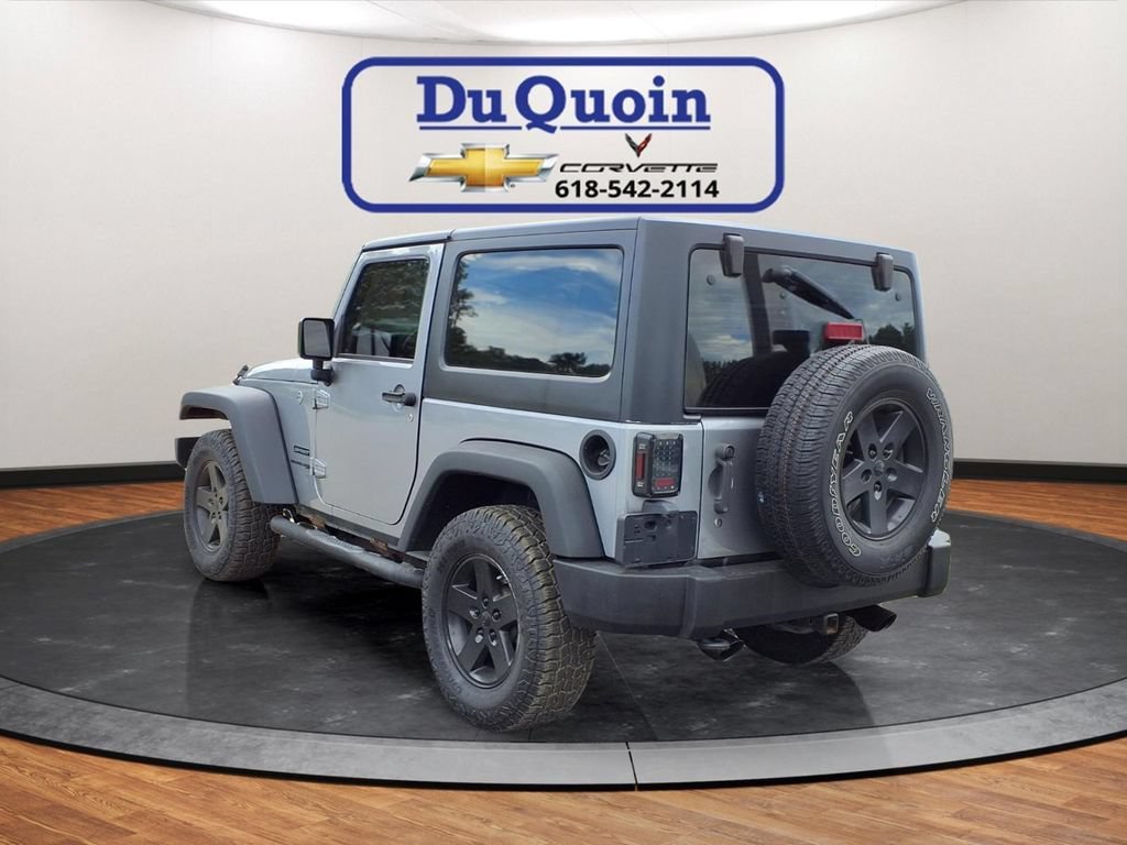 Used 2018 Jeep Wrangler JK Sport S with VIN 1C4GJWAG7JL921383 for sale in Du Quoin, IL