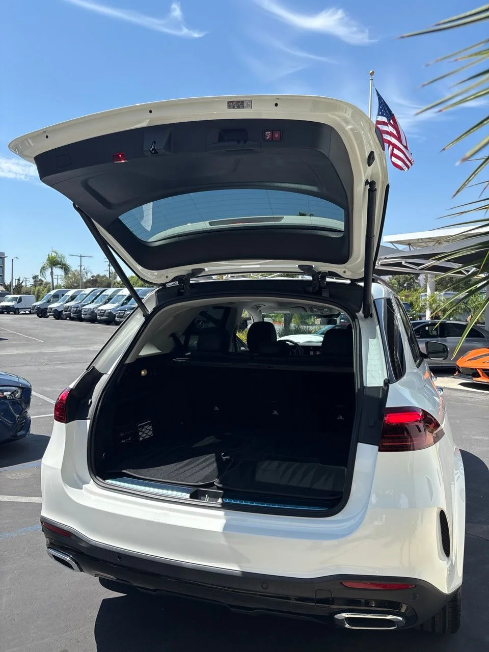 Certified Used 2024 White Mercedes-Benz 350 4MATIC® AMG® Package image 10
