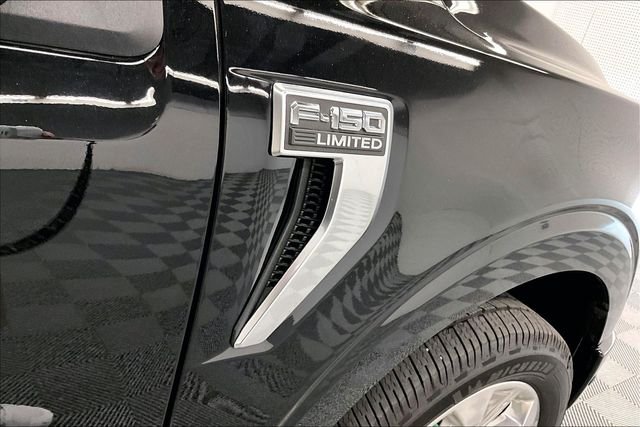 Used 2023 Agate Black Metallic Ford Limited image 39
