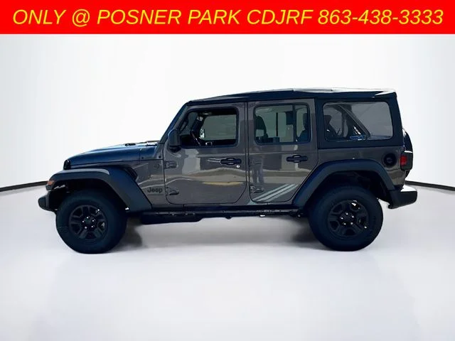 New 2026 Granite Crystal Metallic Clearcoat Jeep Sport image 8