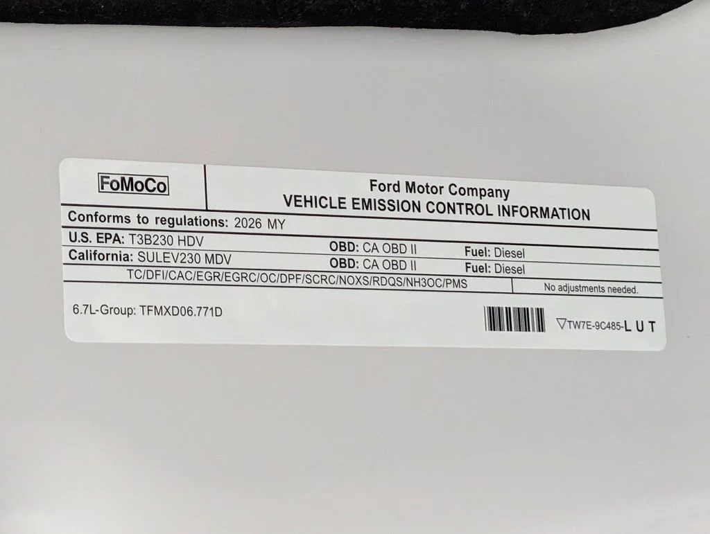 New 2026 Star White Metallic Tri-Coat Ford F-350® King Ranch® image 36