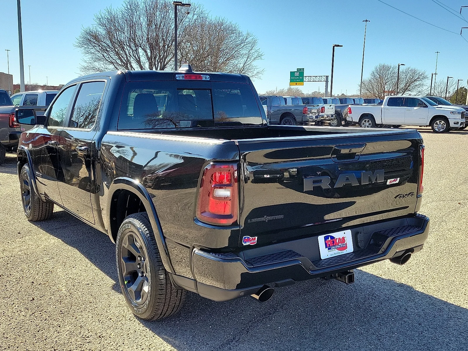 New 2026 PXJ Diamond Bla Ram LONE STAR CREW CAB 4X4 5