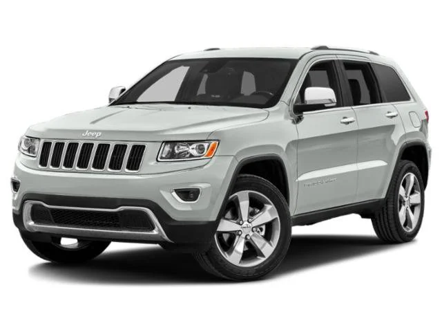 Used 2015 Bright White Clearcoat Jeep Limited image 1