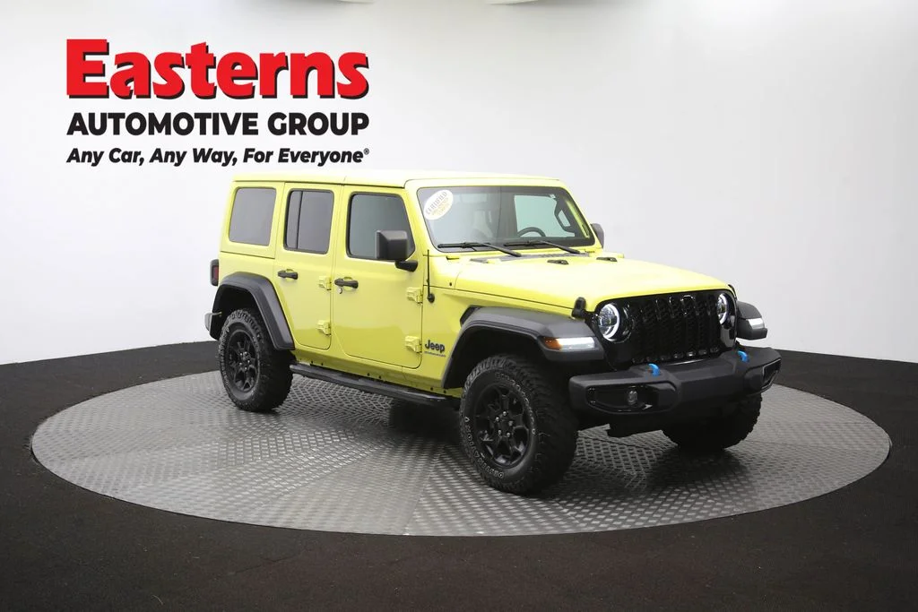 Used 2023 Yellow Jeep Willys 4xe image 49