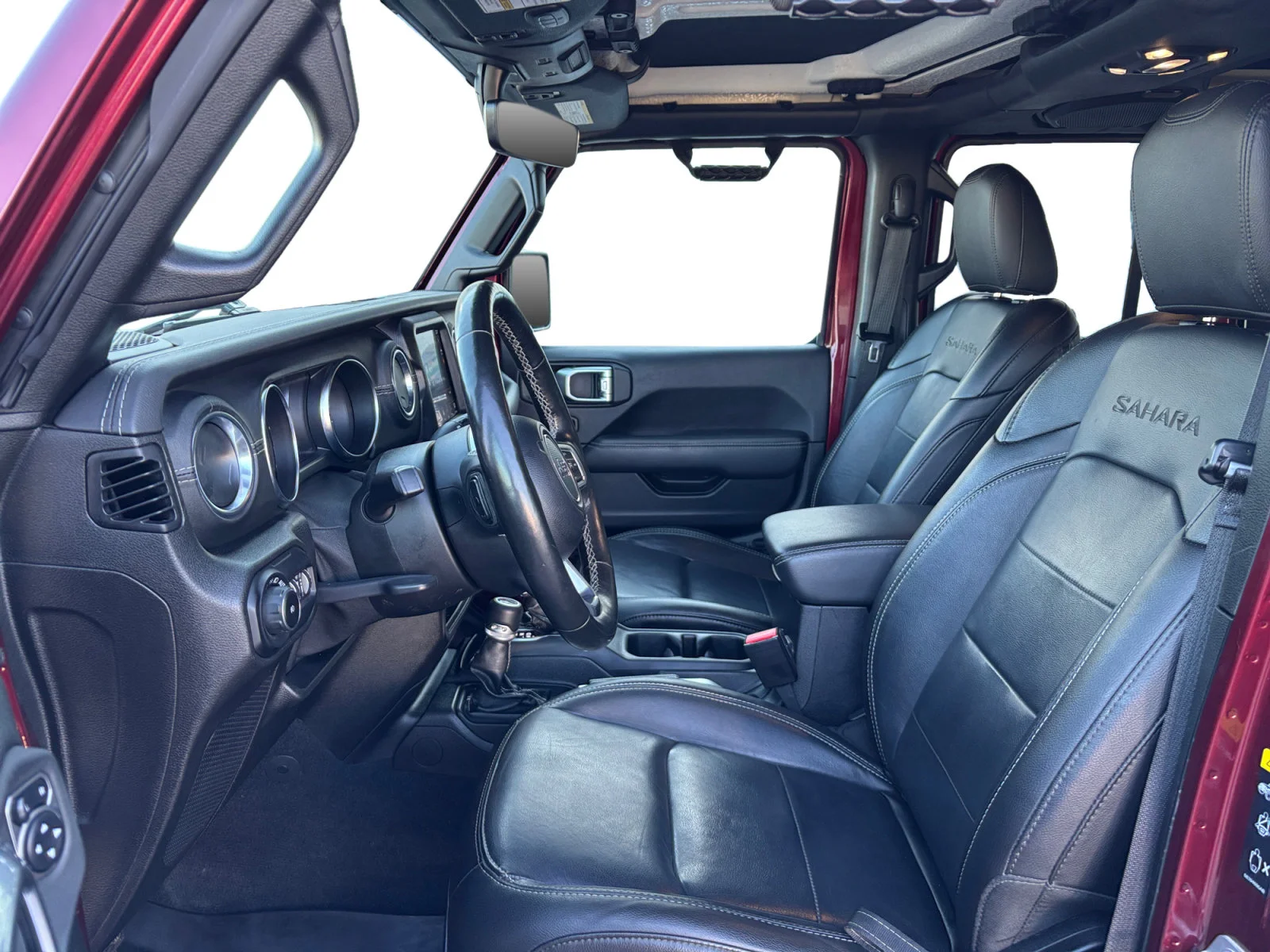 Certified Used 2021 Snazzberry Pearl Jeep Unlimited Sahara image 10