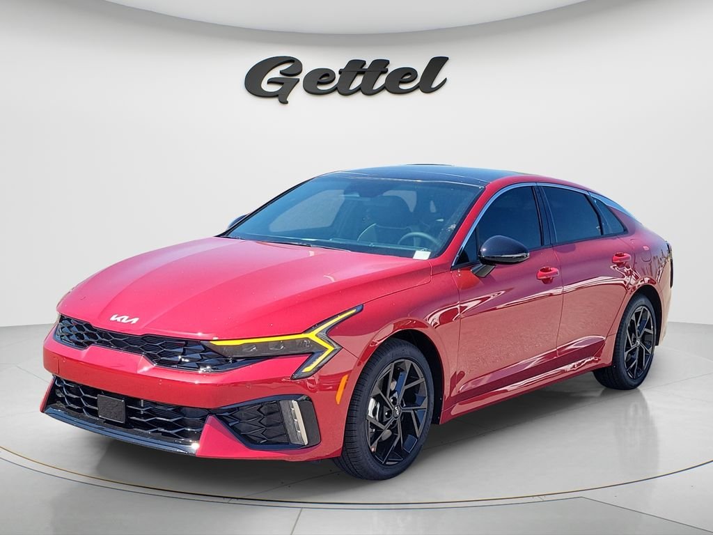 Red 2026 Kia K5 GT-Line FWD Sedan Front-Wheel Drive 8-Speed Automatic