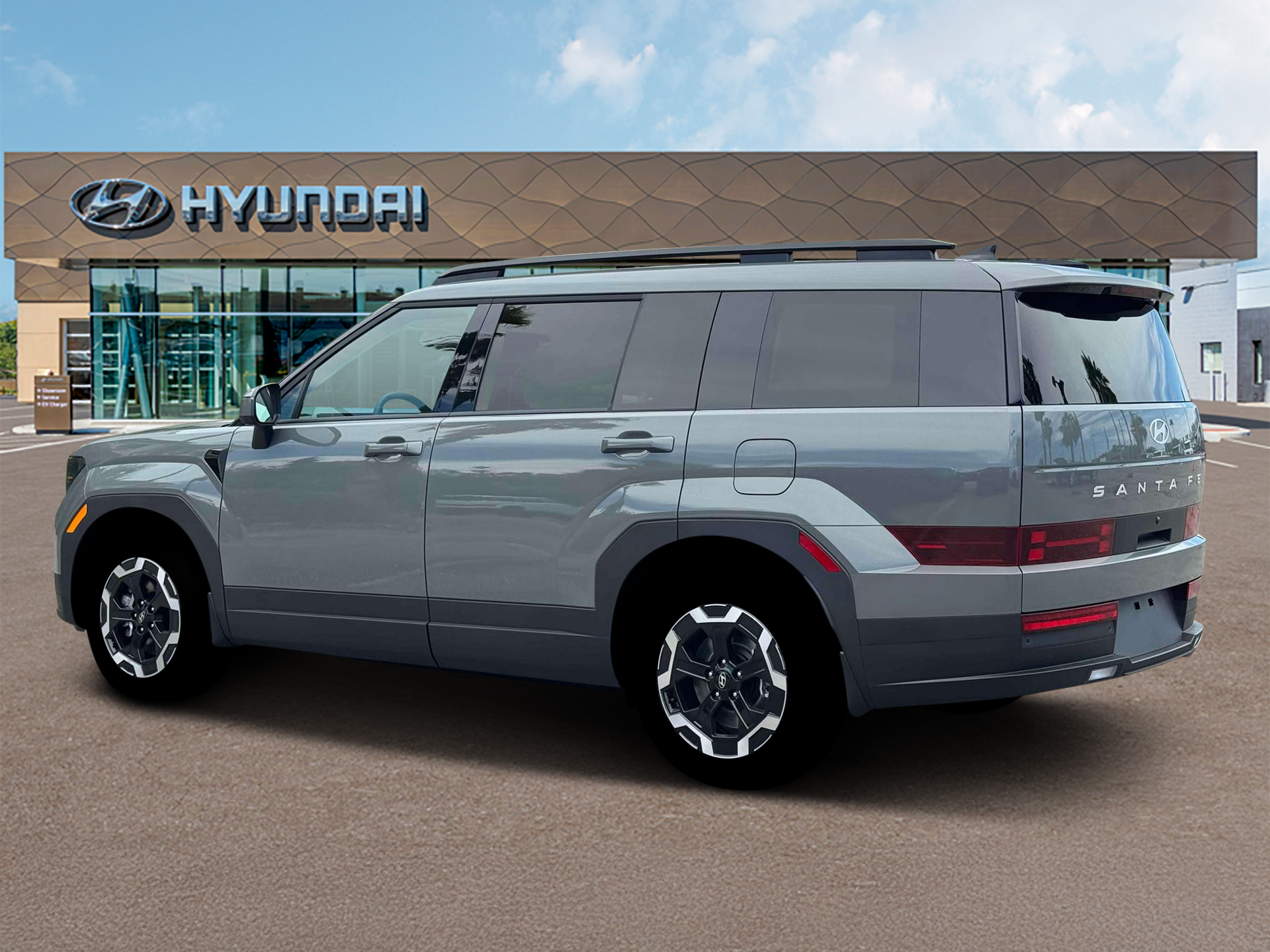 New 2026 Hampton Gray Hyundai SEL AWD image 4