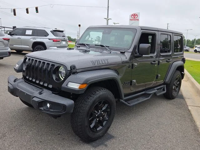 Used 2020 Gray Jeep Unlimited Sport image 3