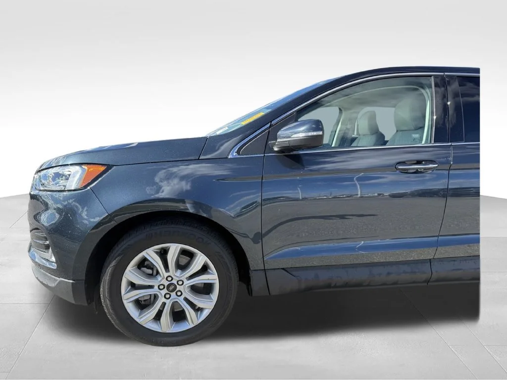 Used 2024 Blue Ford Titanium image 23