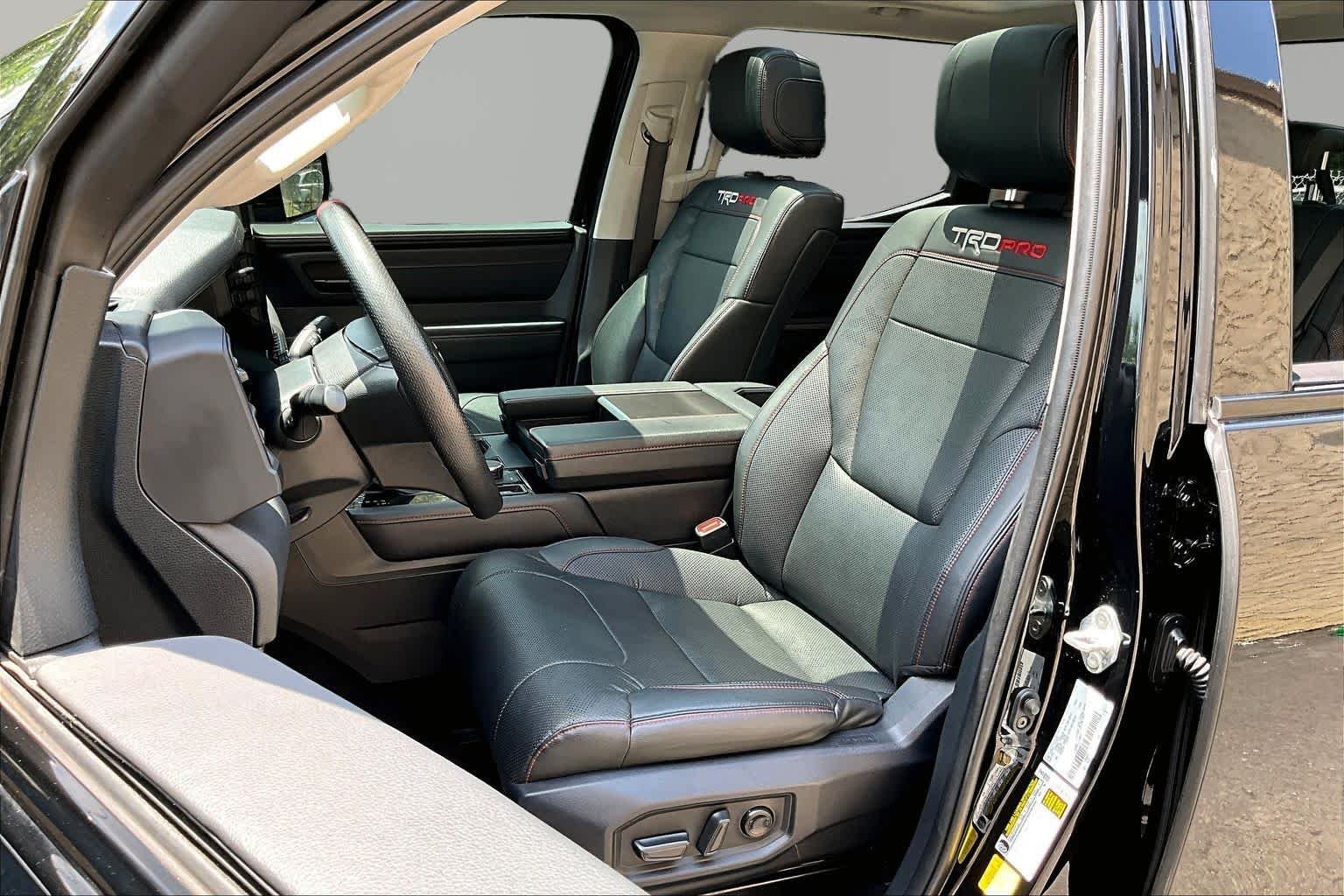 Used 2023 Midnight Black Metallic Toyota TRD Pro Hybrid image 8