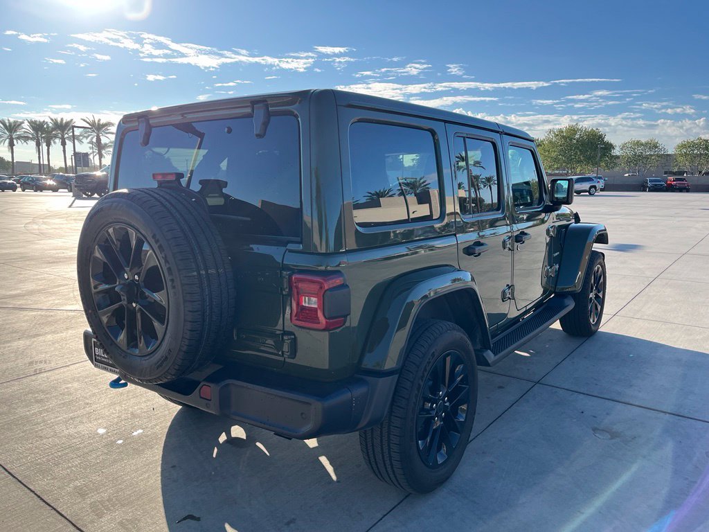 Used 2024 Green Jeep Sahara 4xe image 11