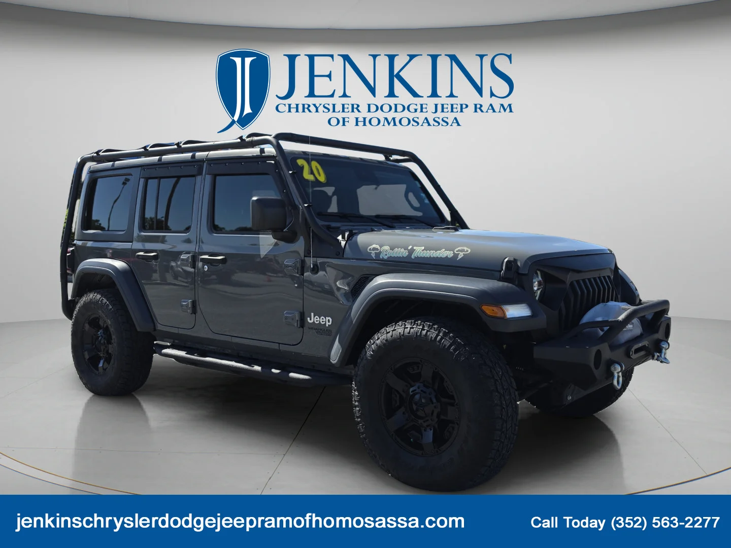 Used 2020 Sting-Gray Clearcoat Jeep Sport S image 2