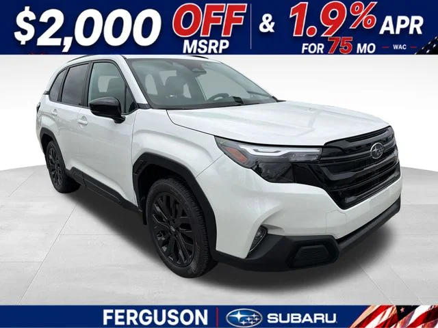 New 2026 White Subaru Sport image 1