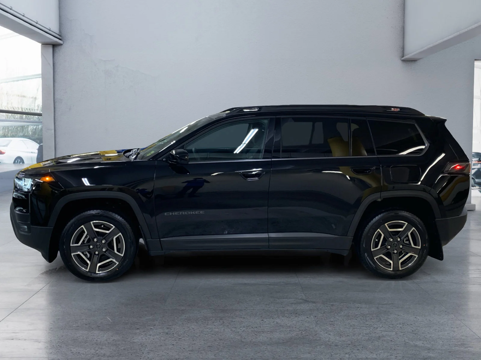 New 2026 Diamond Black Crystal Pearl Jeep Laredo image 2