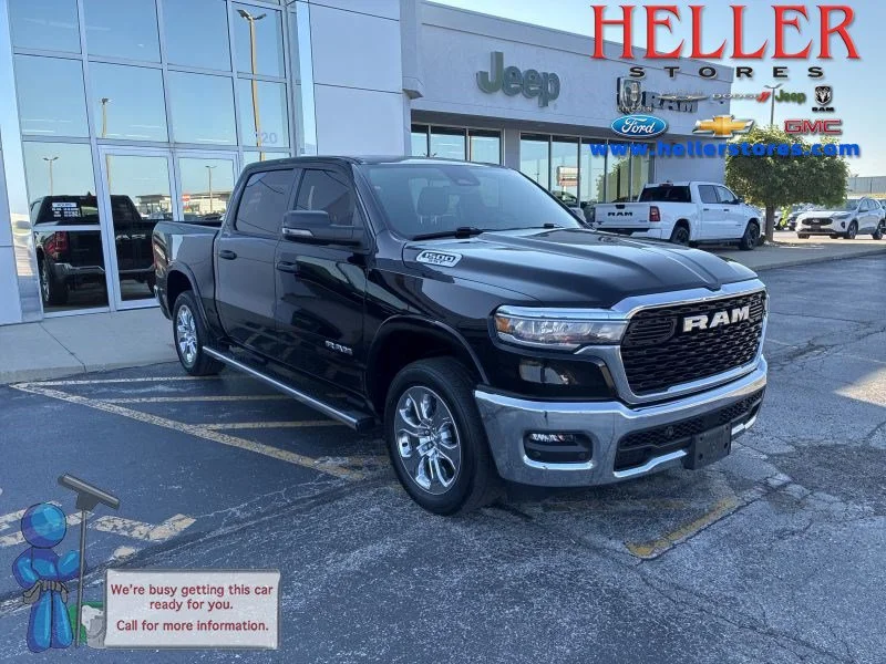 Used 2025 Diamond Black Ram Big Horn/Lone Star image 1