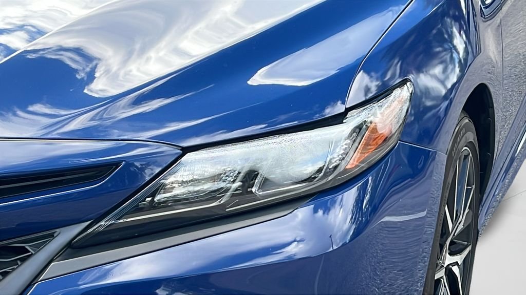 Certified Used 2023 Blue Toyota SE image 25