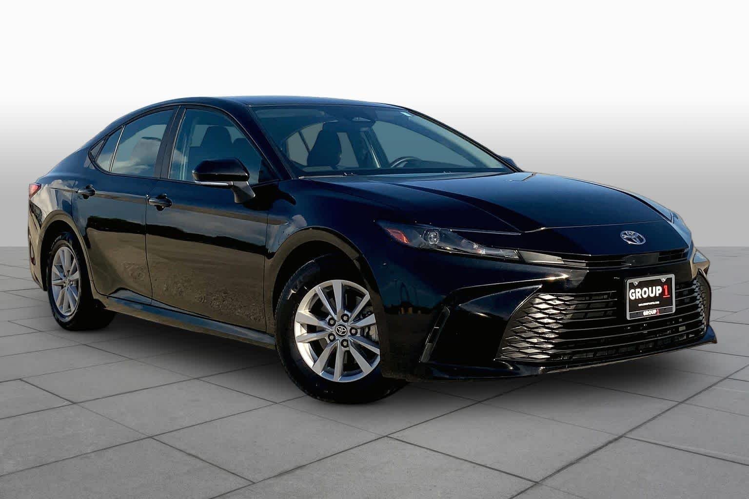 Used 2025 Midnight Black Metallic Toyota LE image 3