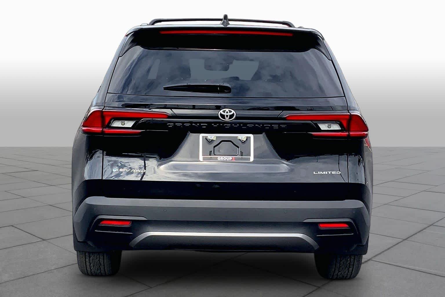 New 2026 Midnight Black Metallic Toyota Hybrid Limited image 4