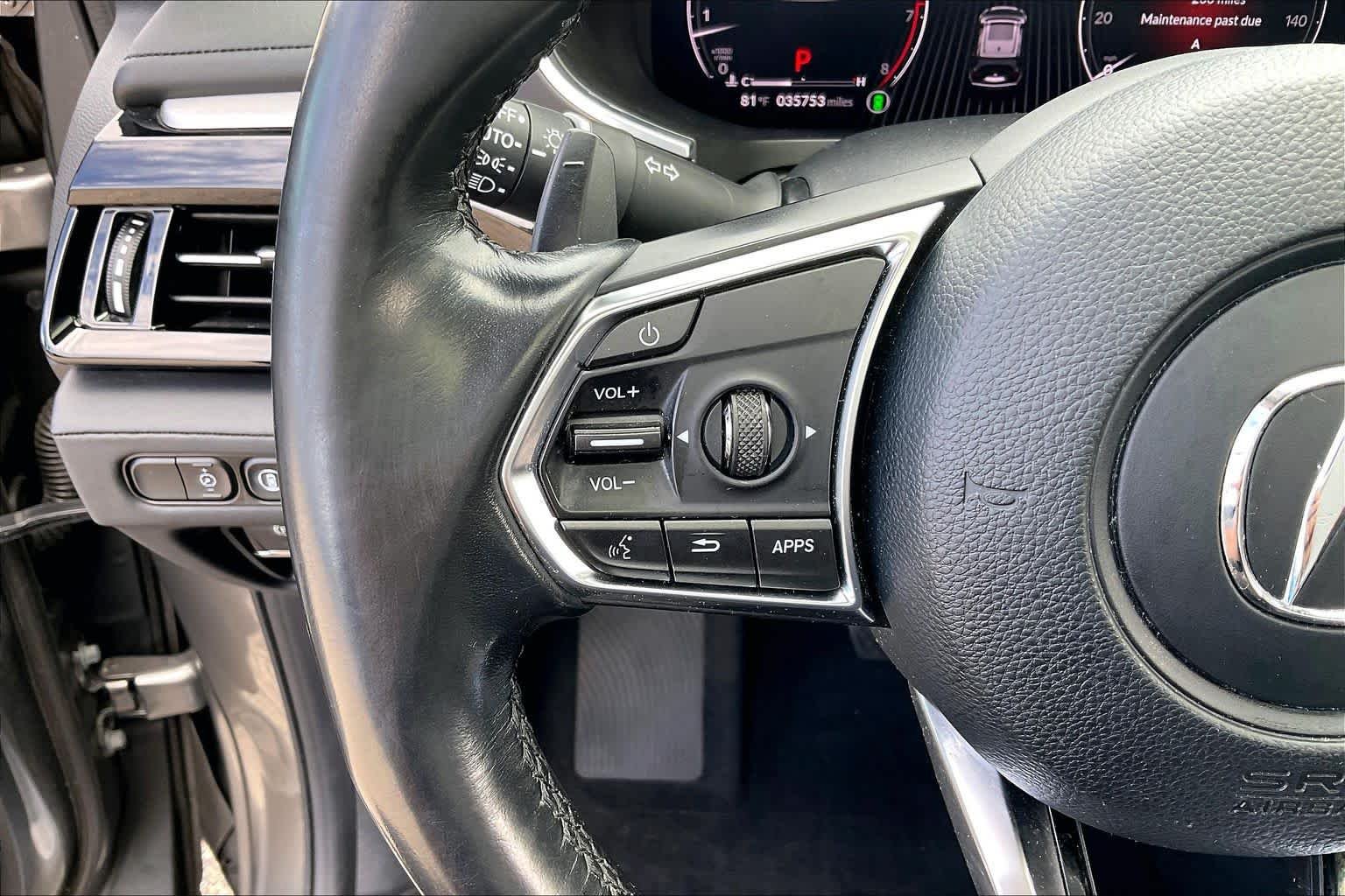 Used 2024 Liquid Carbon Metallic Acura w/Technology Package image 23