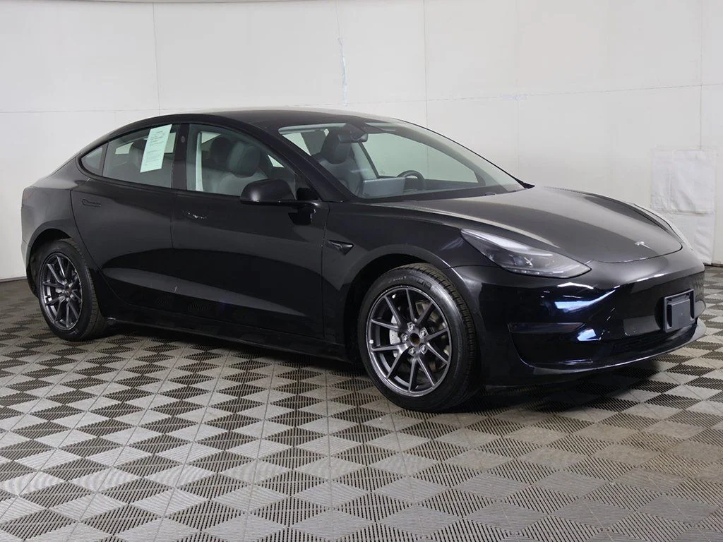 Used 2021 Tesla Model 3 Base with VIN 5YJ3E1EA4MF986033 for sale in Bedford, OH